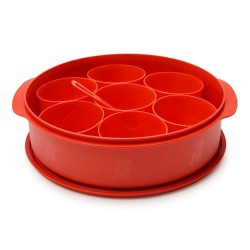Oliveware Spice Storage Container Red