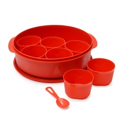 Oliveware Spice Storage Container Red 1
