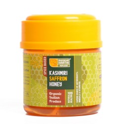 Kashmiri Saffron Infused Forest Honey - 150 Gms