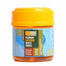 Saffron Infused Premium White Honey - 150 Gms